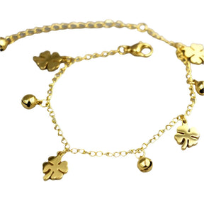 New Arrival Flowers And Bell Anklet