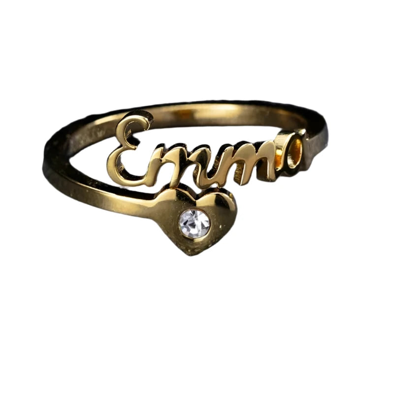 Personalized Name Rings