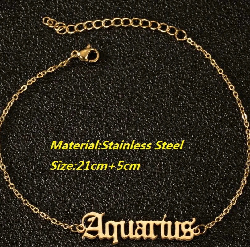 Zodiac Ankle Bracelet