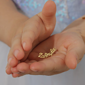 Custom Child Name Jewelry Set