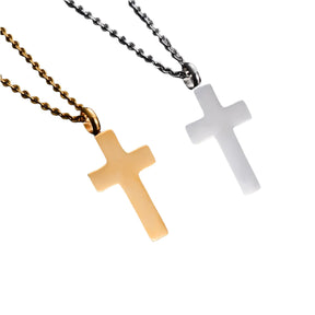 Cremation Cross Necklace for Ashes