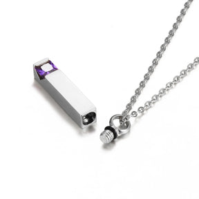 Stainless Steel Urn Necklace