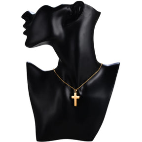 Cremation Cross Necklace for Ashes