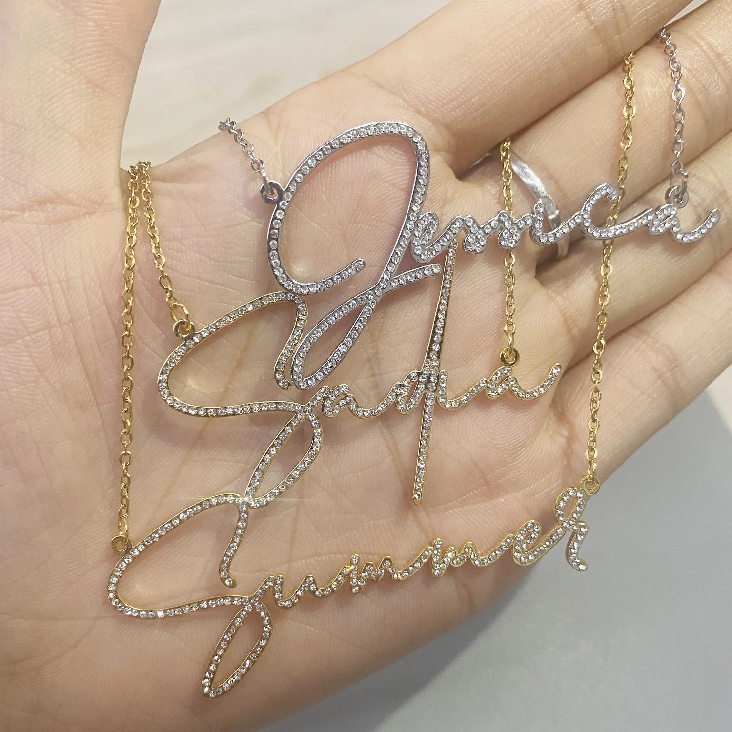 Crystal Signature Necklace